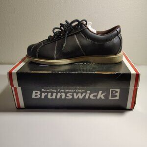 Brunswick Men's Striker Bowling Shoes Charcoal Gray Cushioned Size 8